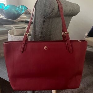 EUC Tory Burch York Tote Bag - Red